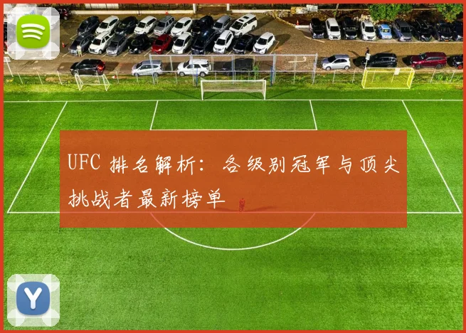 UFC 排名解析:各级别冠军与顶尖挑战者最新榜单